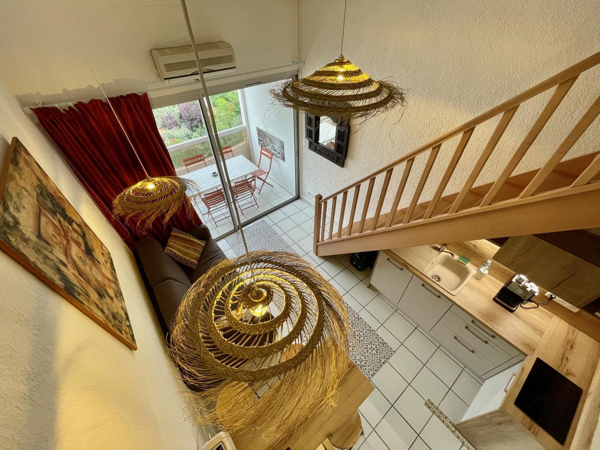 Golfes Clairs - Duplex Climatise - Wifi Appartement *